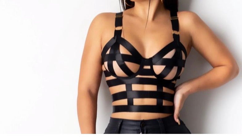 Guard Up Corset Crop Top