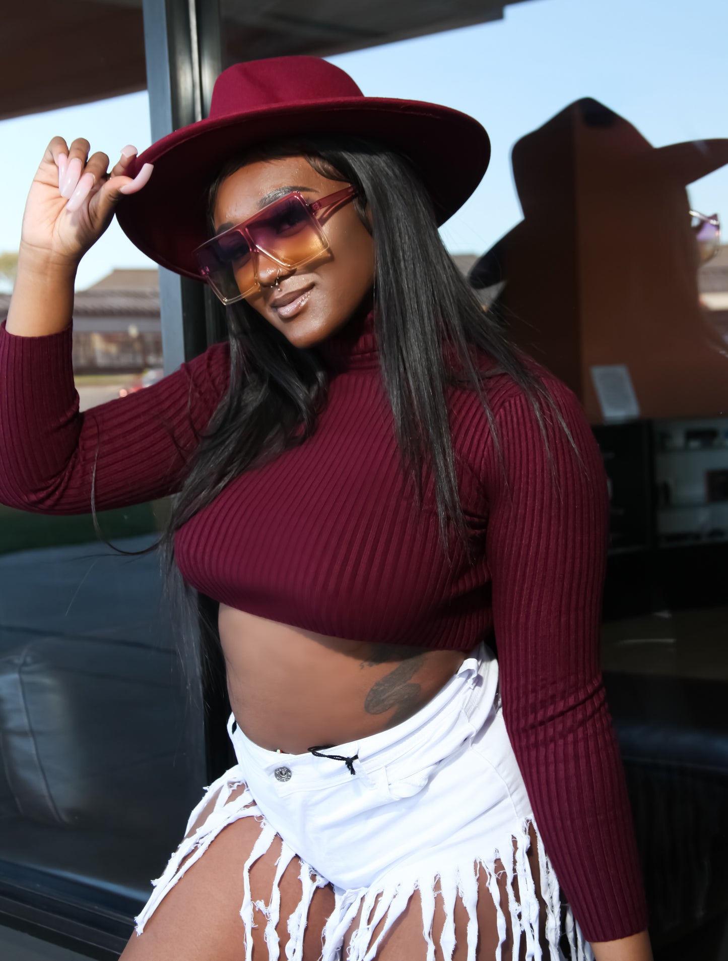 Daphne Crop Top Sweater