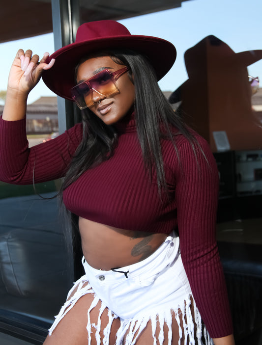 Daphne Crop Top Sweater