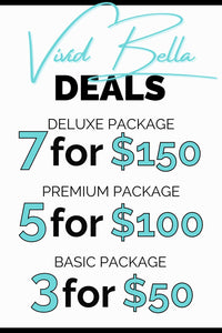 Vivid Bella Premium Package (5 For $100)