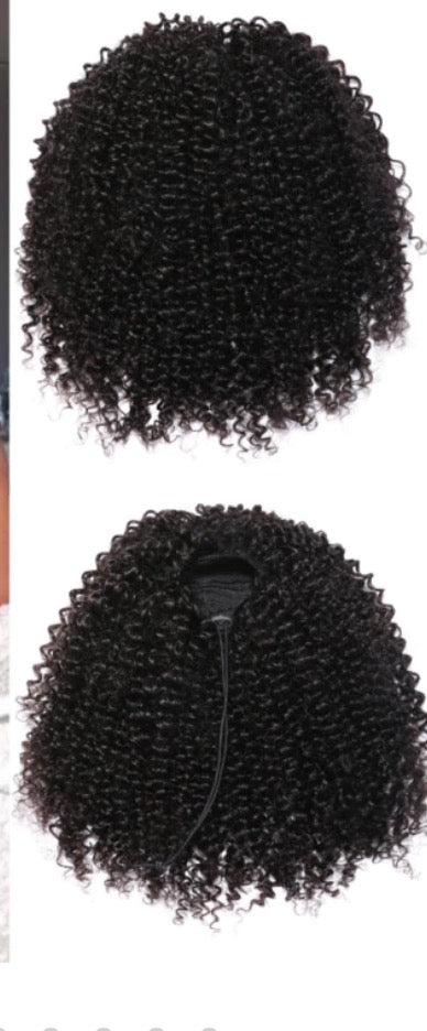 Afro Kinky Curly Ponytail
