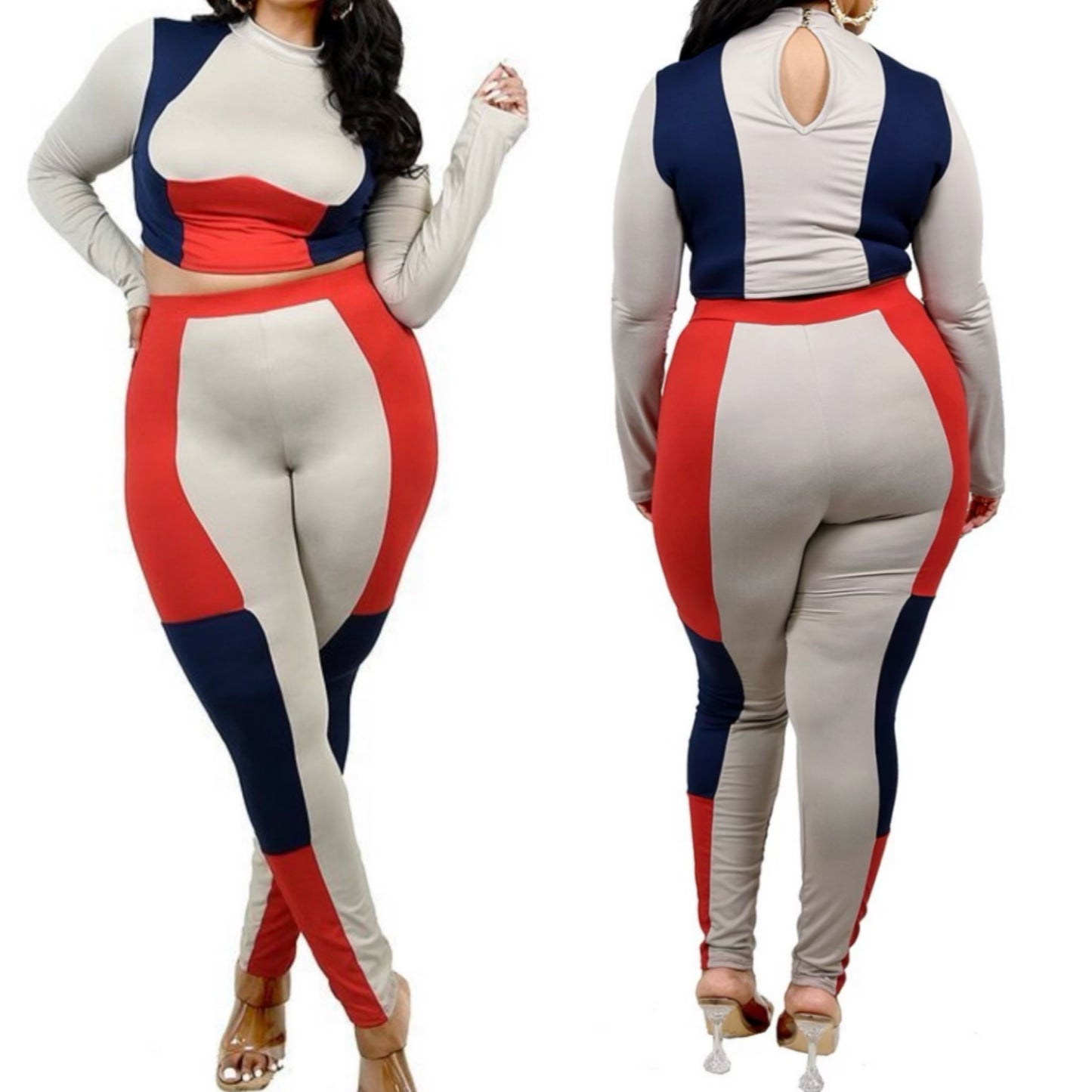Two Piece Neutral Color Set