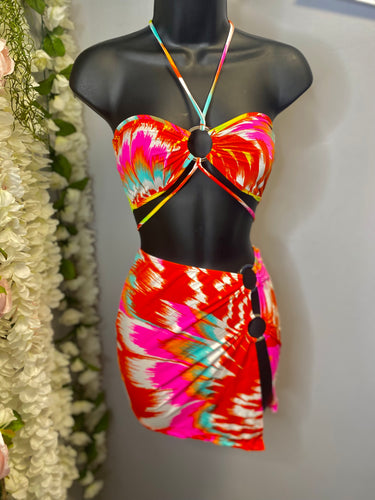 fashion styles fashion trends Day party fit Day party fashion Afterparty fashion After party  fashion accessory two piece set colorful set 