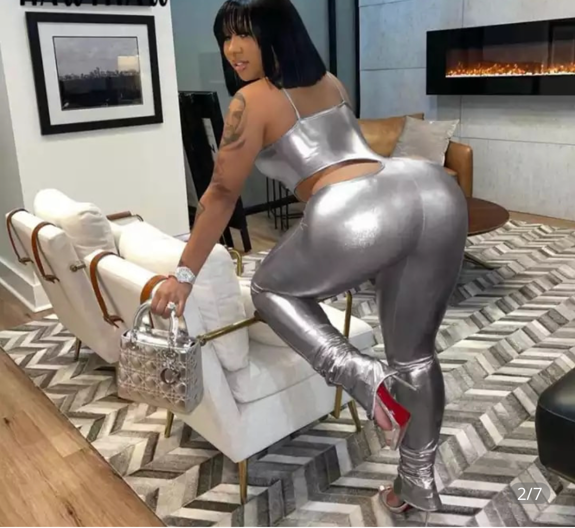 Mary J Metallic Jumpsuit