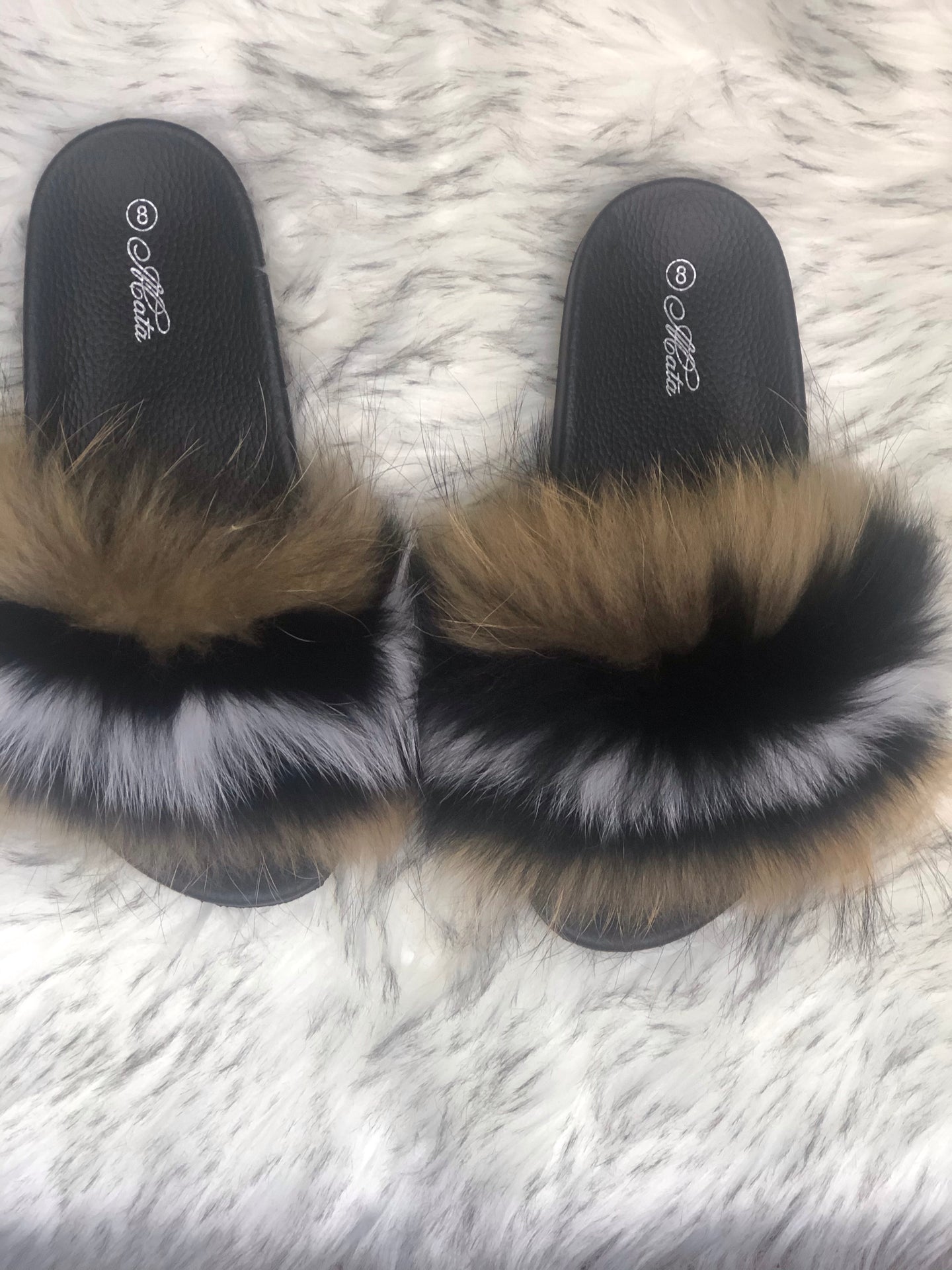 Faux Fur Luxury Slippers