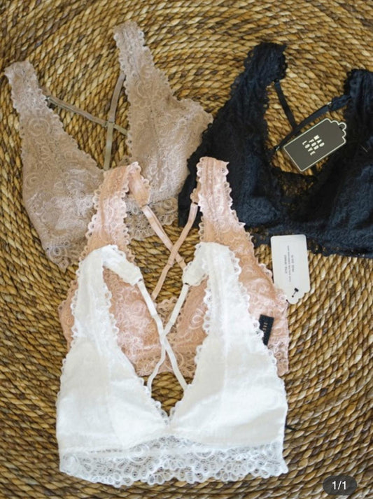 Edgy Lace Bralette