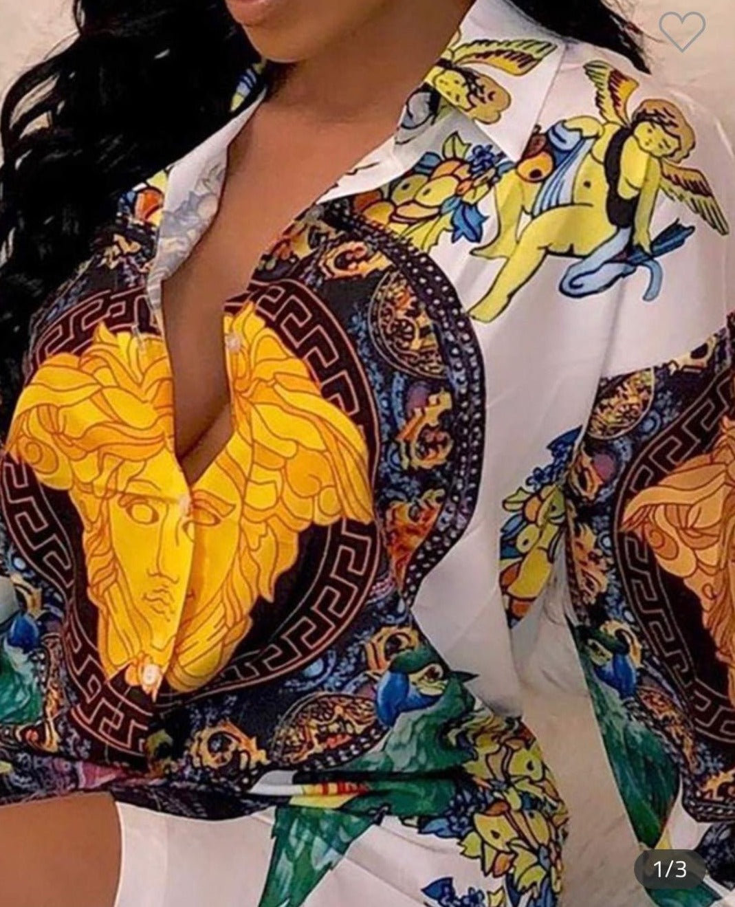 Medusa Shirt Dress