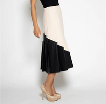 Load image into Gallery viewer, Two-Toned Pleated Skirt
