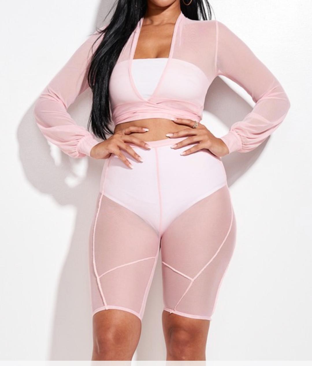 Sheer Rose Set