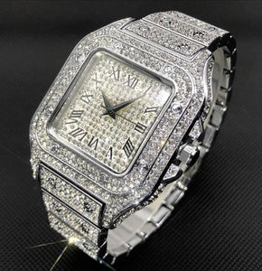 Luxury Unisex Bling Wrist Watch